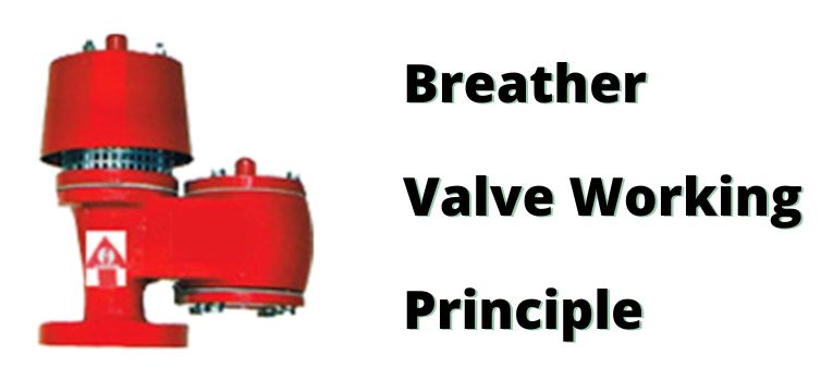 Breather Valve Working Principle